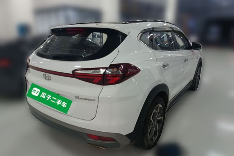 Used Hyundai Tucson 2019 280TGDi Dual-Clutch Two-Wheel Drive Fashion Edition China V Standard Rear Right 45 Deg