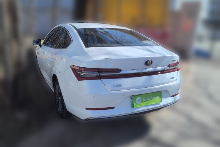Used BYD Qin Pro New Energy 2019 DM Super Edition 1.5TI Automatic Smart Connect X-Trail Model China VI Standard Rear Left 45 Deg