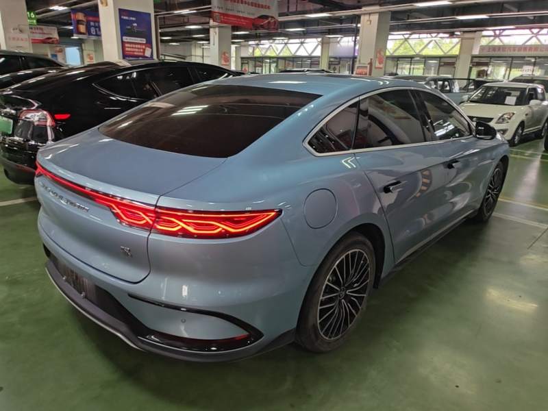 Used BYD Han 2023 EV Champion Edition 506KM Front-Wheel-Drive Premium Model — 6
