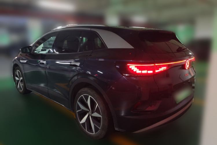 Used Volkswagen ID.4 CROZZ 2021 Long-Range Lite PRO Two-Wheel Drive Version Rear Left 45 Deg