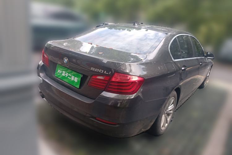 Used BMW 5 Series 2014 520Li Elegant Model Rear Right 45 Deg