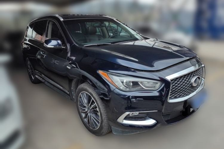 Used Infiniti QX60 2018 2.5 S/C Hybrid Two-Wheel-Drive Champion Family Edition Front Right 45 Deg