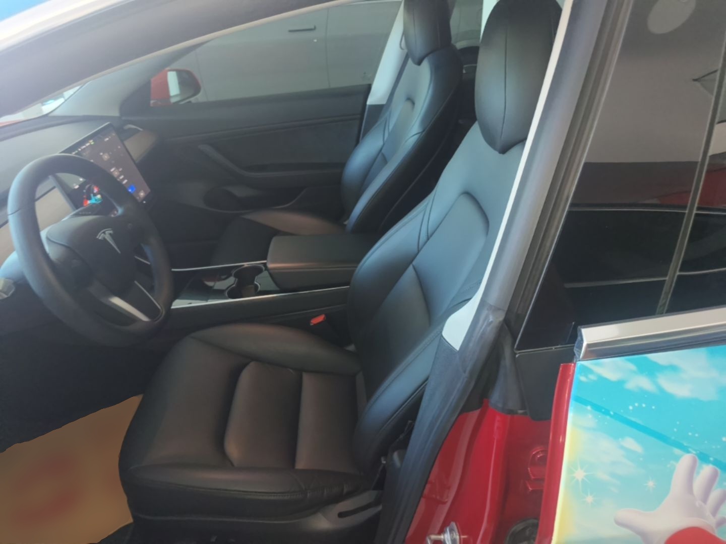 Interior delantero