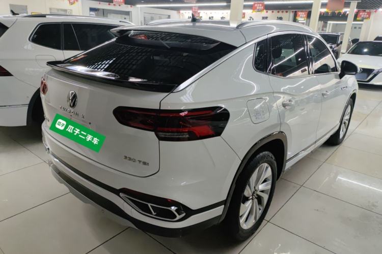 Used Volkswagen Tayron X 2020 330TSI Two-Wheel Drive Luxury Smart Connectivity Version Rear Right 45 Deg