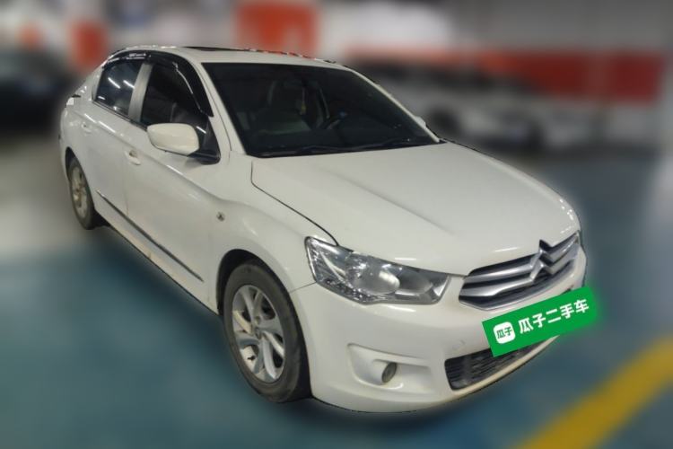 Used Citroen Elysee 2014 1.6L Manual Comfort Model Front Right 45 Deg