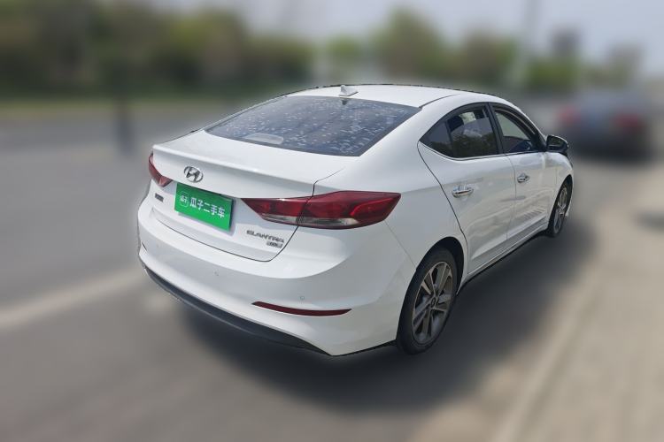 Used Hyundai Elantra (6th Generation / Lingdong) 2016 1.6L Automatic ZhiXuan – Elite Version Rear Right 45 Deg