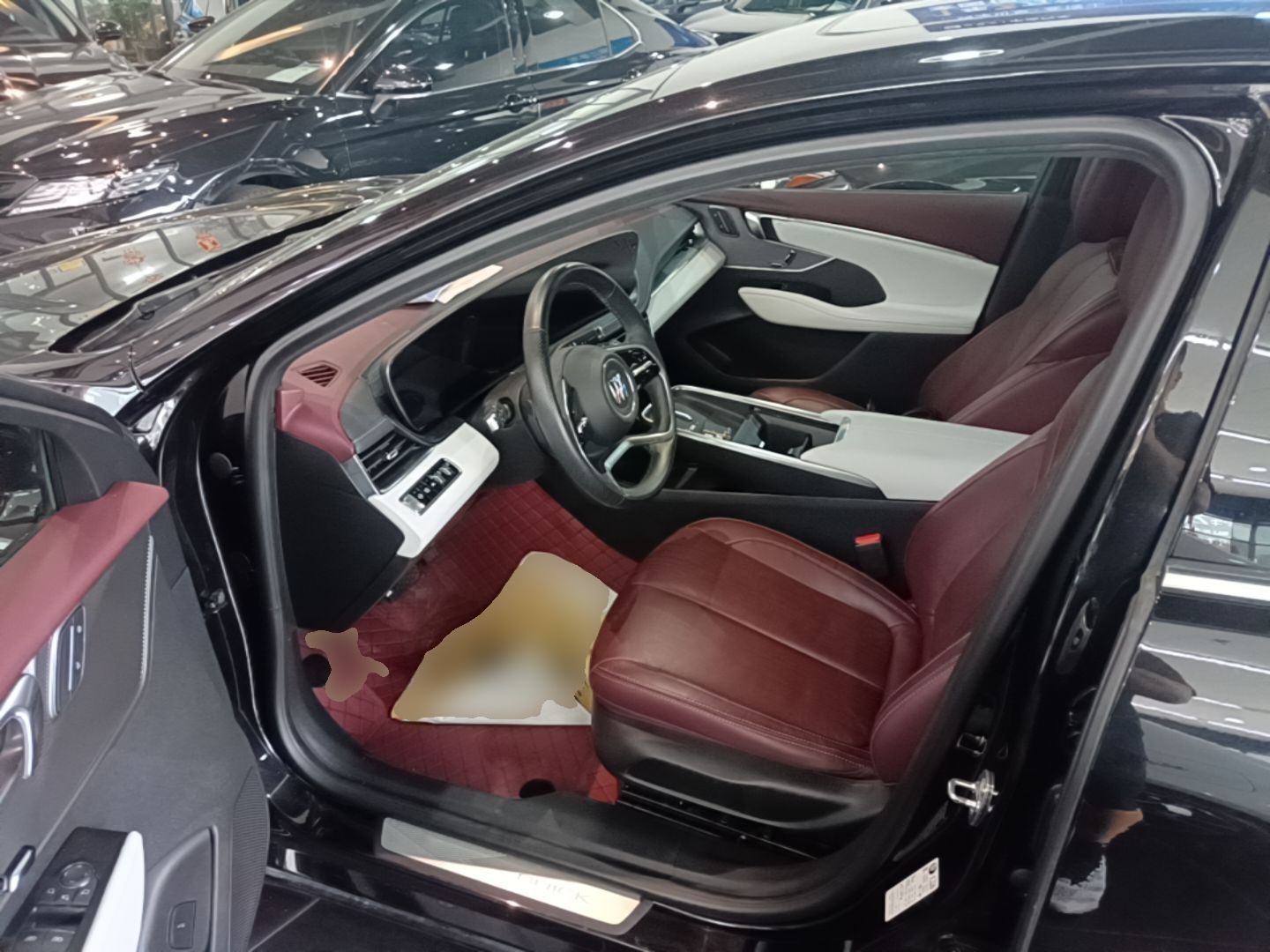 Avant de la voiture