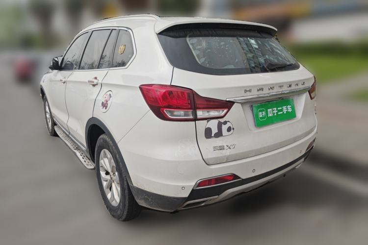Used Hanteng X7 2016 1.5T Manual Luxury Edition Rear Left 45 Deg