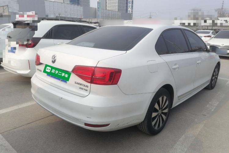 Used Volkswagen Sagitar 2018 280TSI DSG Comfort Model Rear Right 45 Deg