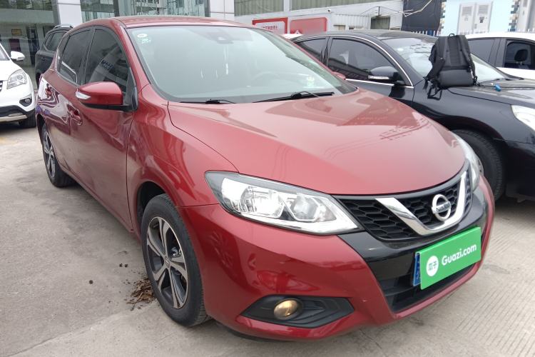 Used Nissan Tiida 2019 1.6L CVT Smart Drive Version China VI Standard Front Right 45 Deg