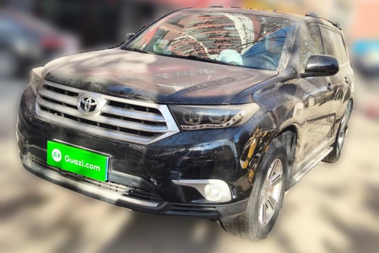 Used Toyota Highlander 2013 2.7L Two-Wheel Drive 5-Seater Purple Gold Edition