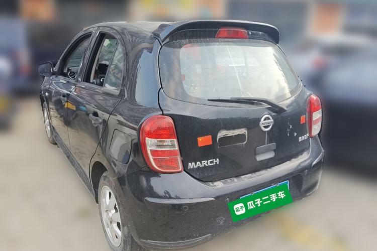 Used Nissan March 2010 1.5L Automatic Easy-Style Version Rear Left 45 Deg