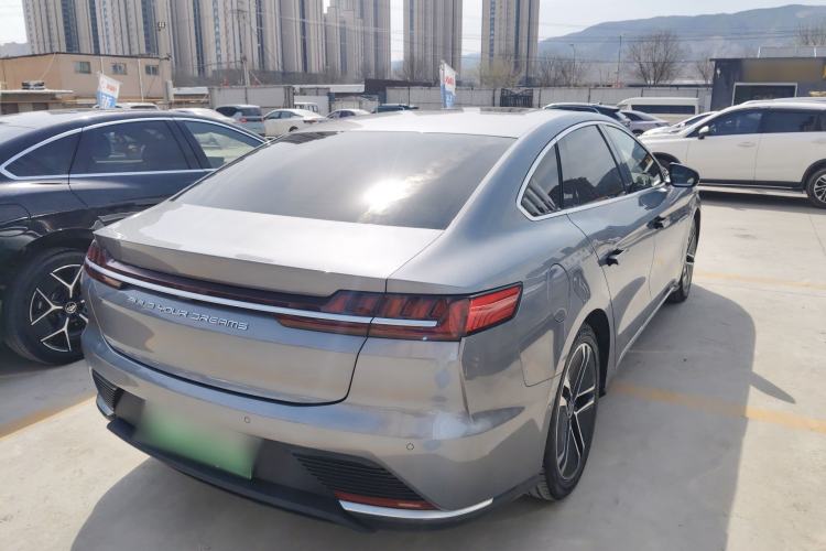 Used BYD Han 2020 EV Long-Range Deluxe Model Rear Right 45 Deg