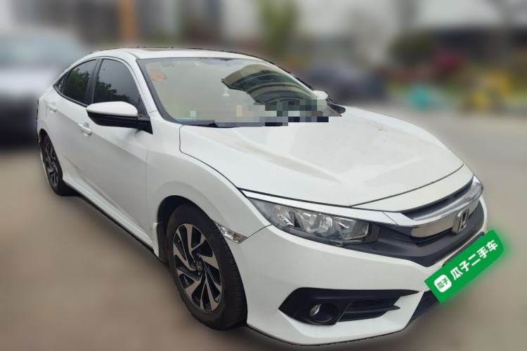 Used Honda Civic 2016 220TURBO CVT Luxury Edition Front Right 45 Deg