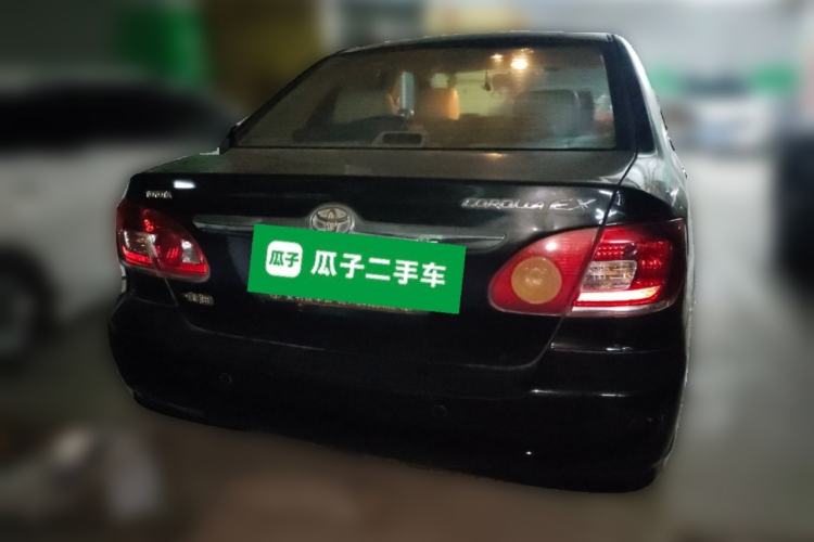 Used Toyota Corolla EX 2011 1.6L Manual Luxury Edition Rear