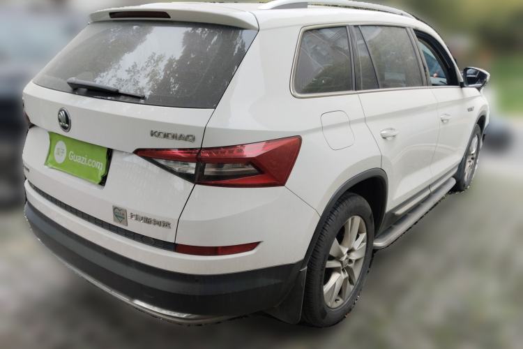 Used Skoda Kodiaq 2018 Facelifted TSI330 5-Seater Two-Wheel-Drive Luxury Enjoyment Edition Rear Right 45 Deg