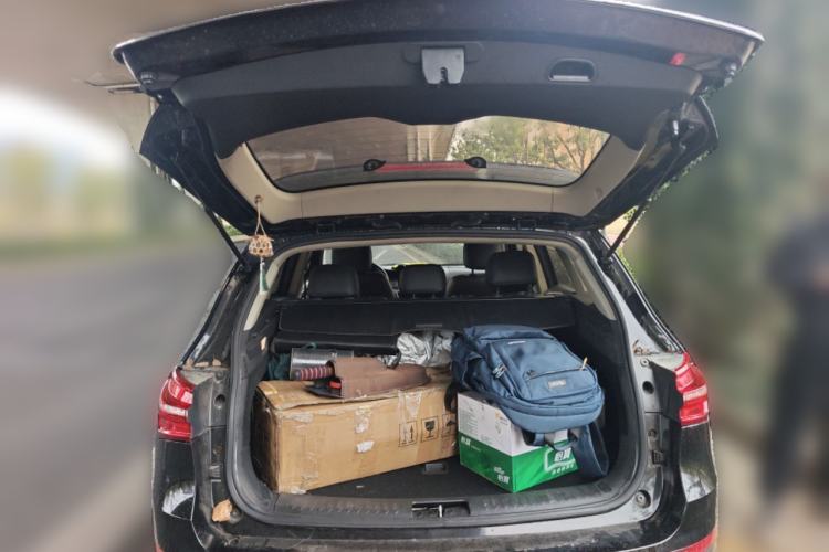 Used Zotye T600 2016 Sports Edition 1.5T Manual Luxury Model Trunk