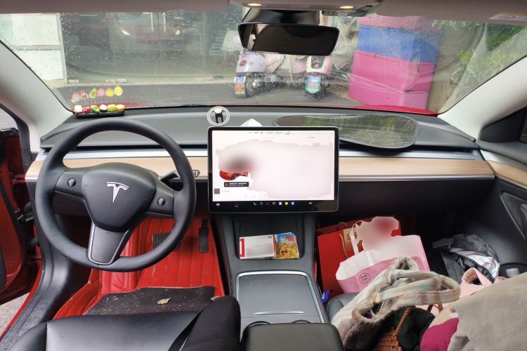 Used Tesla Model 3 2021 Standard Range Rear-Wheel Drive Upgraded Version 3D6 Center Console