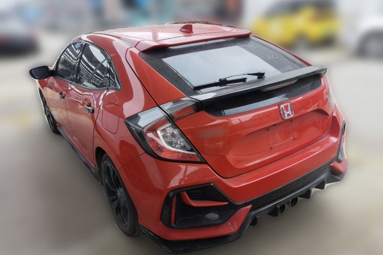 Used Honda Civic 2021 HATCHBACK 220TURBO CVT Trendy Cool Edition Rear Left 45 Deg