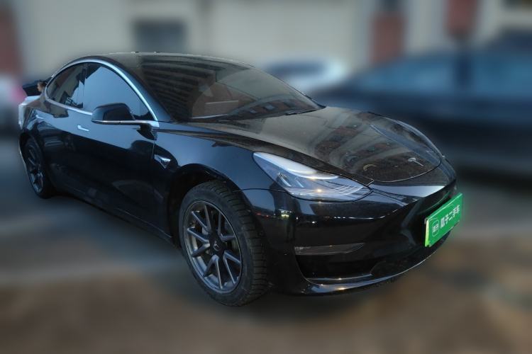 Used Tesla Model 3 2020 Refreshed Version Long-Range Rear-Wheel Drive Front Right 45 Deg