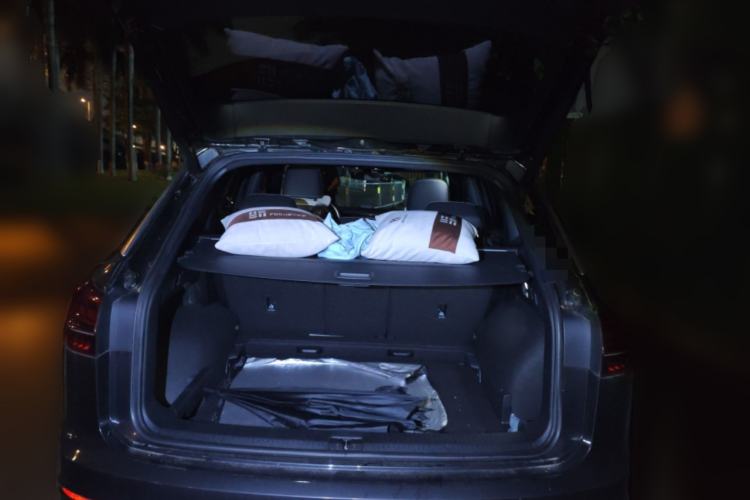 Used Volkswagen Tayron 2021 380TSI All-Wheel Drive R-Line Connected Version Trunk