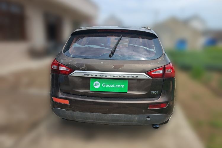 Used Zotye T600 2014 1.5T Manual Luxury Model Rear