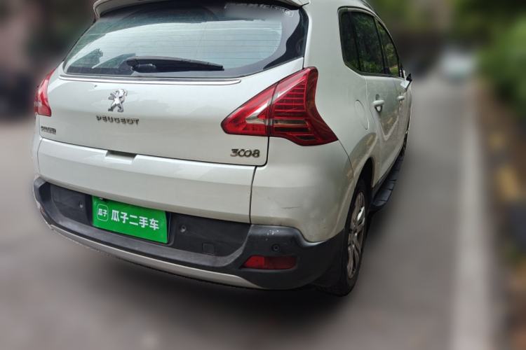 Used Peugeot 3008 2013 2.0L Automatic Trend Edition Rear Right 45 Deg