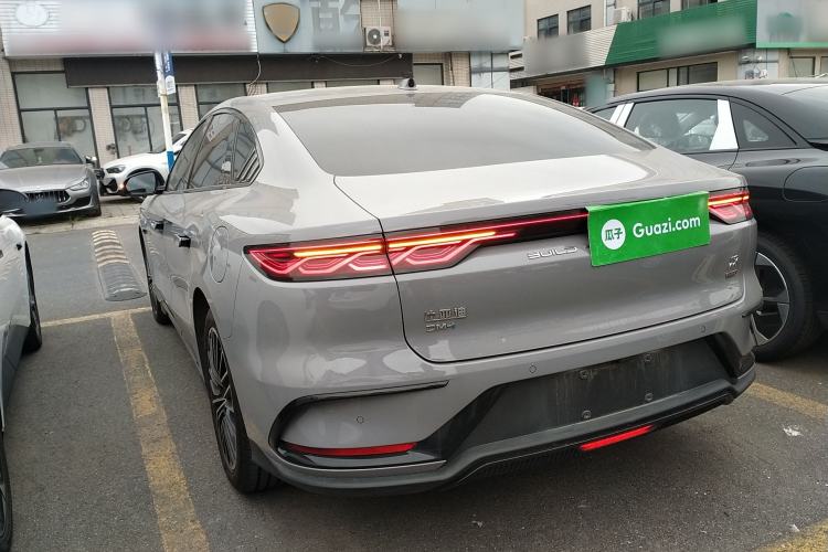 Used BYD Han 2025 DM-i 125KM LiDAR-Powered Intelligent Driving Model Rear Left 45 Deg