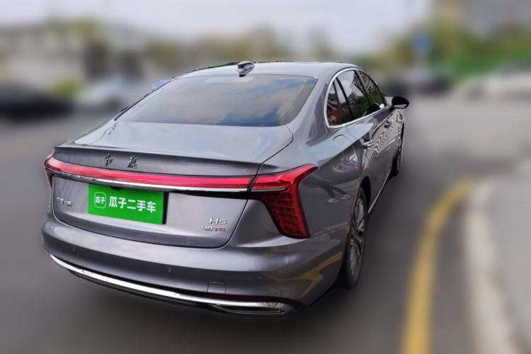 Used Hongqi H5 2023 2.0T Automatic Smart Connect Flagship Edition Rear Right 45 Deg
