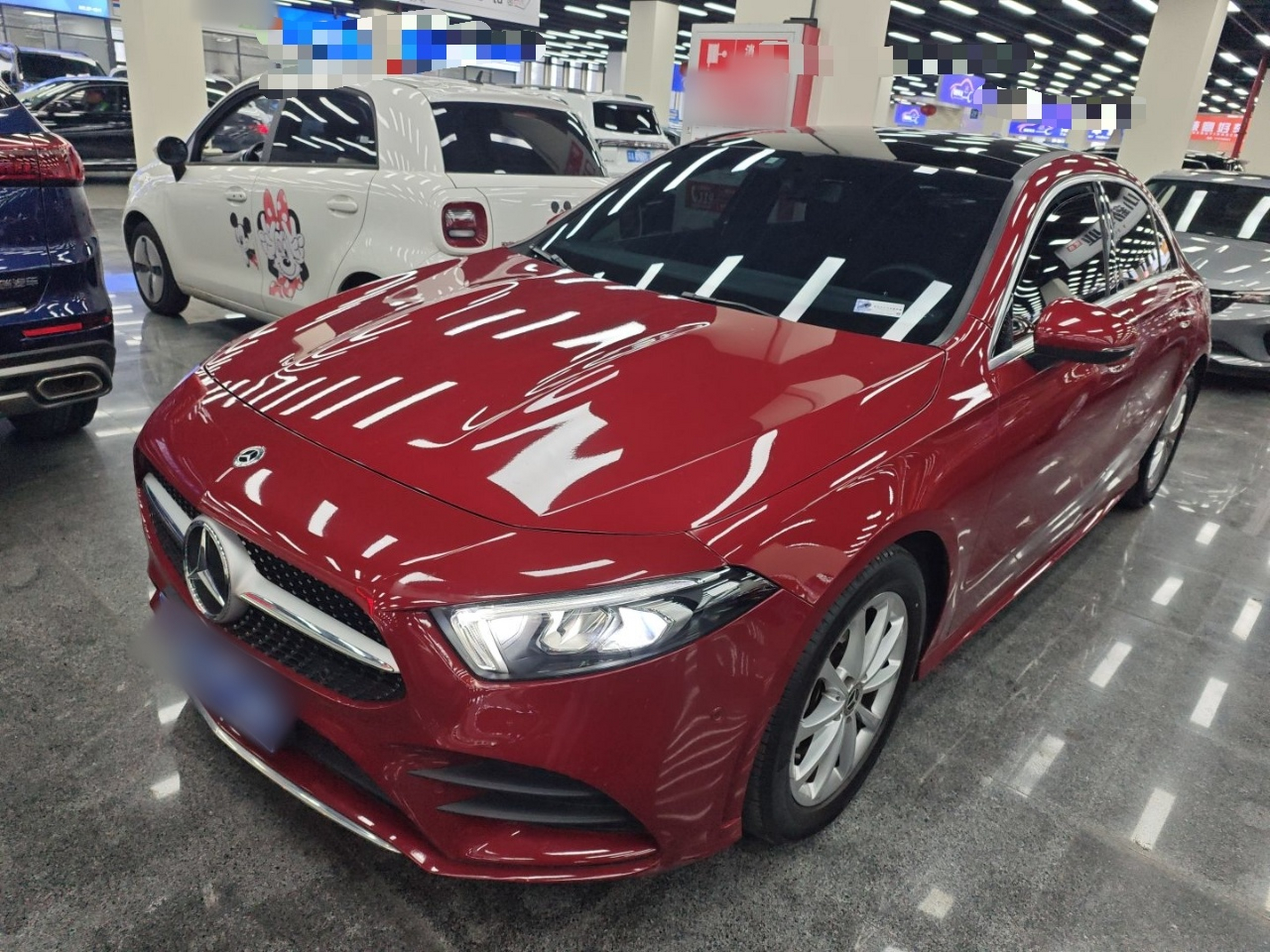 تحت مقدمة السيارة