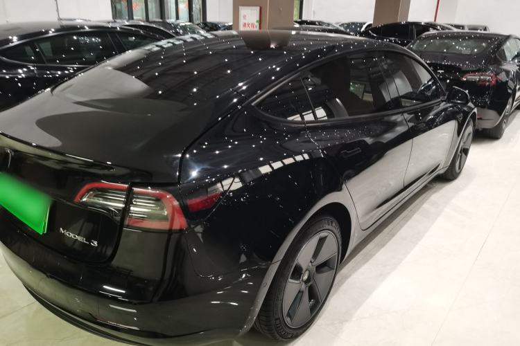 Used Tesla Model 3 2022 Rear-Wheel-Drive Version Rear Right 45 Deg