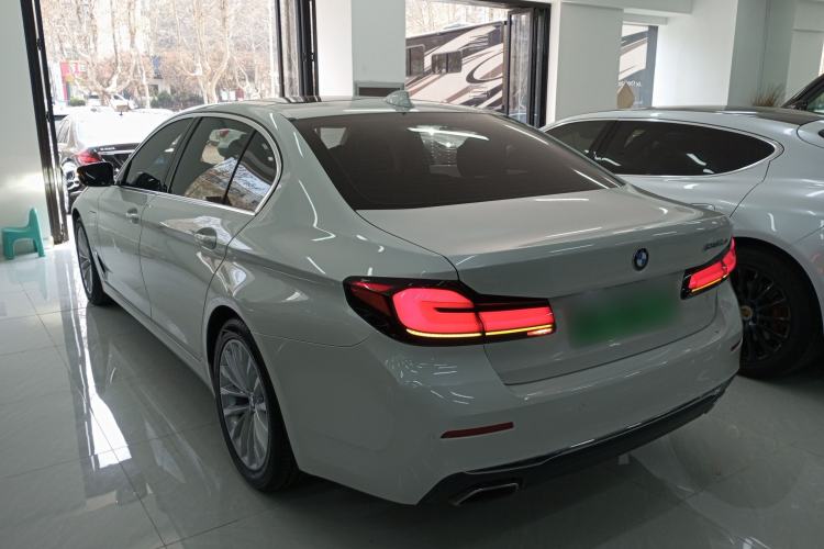 Used BMW 5 Series New Energy 2021 535Le Luxury Package Rear Left 45 Deg