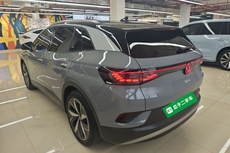 Used Volkswagen ID.4 CROZZ 2021 Long-Range Lite PRO Two-Wheel Drive Version Rear Left 45 Deg