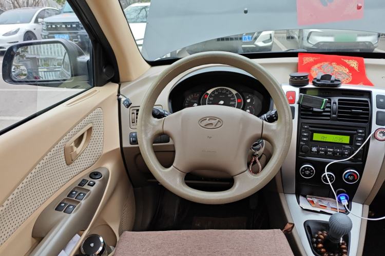 Used Hyundai Tucson 2009 2.0L Manual Two-Wheel Drive Fashion Edition Steering Wheel