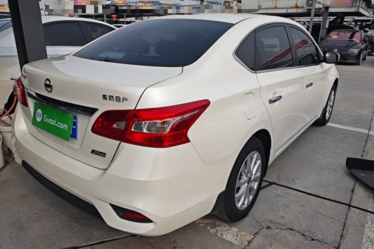 Used Nissan Sylphy 2019 1.6XV CVT Smart Connect Luxury Edition China VI Standard Rear Right 45 Deg
