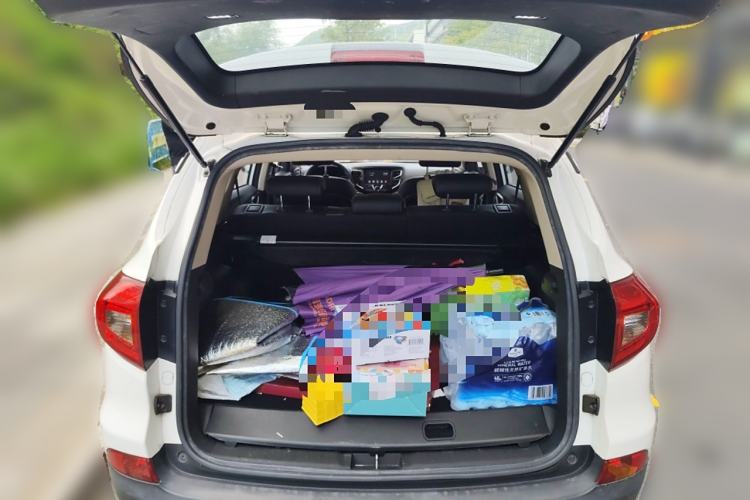 Used BYD Song New Energy 2017 Song DM 1.5TID All-Wheel Drive Prestige Model Trunk