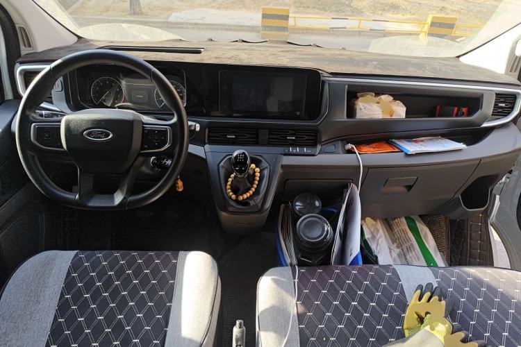 Used Ford Transit 2023 2.0T Gasoline Manual-Transmission Multi-Purpose Commercial Vehicle Mid-Drive Mid-Roof 5/6 Seats Center Console