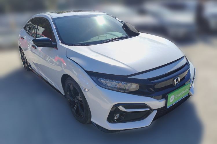 Used Honda Civic 2021 HATCHBACK 220TURBO CVT Trendy Cool Edition Front Right 45 Deg