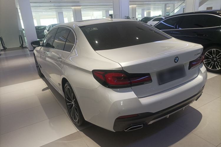 Used BMW 5 Series 2023 530Li Leading Model M Sport Package Rear Left 45 Deg