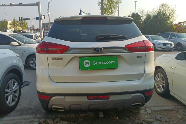 Used Geely Auto Emgrand X7 Sport 2016 2.0L Manual ZhiShang Version Rear