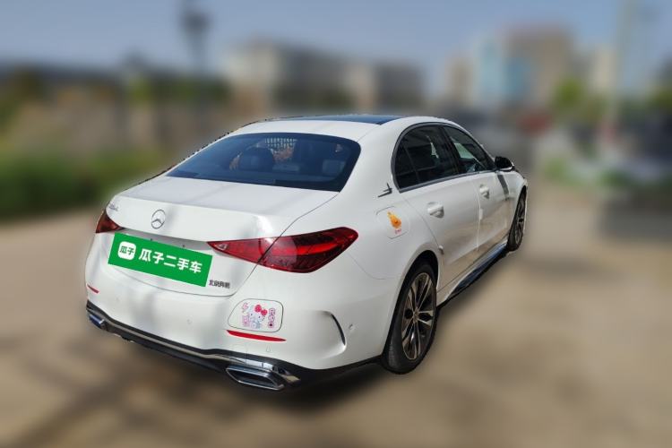 Used Mercedes-Benz C-Class New Energy 2025 C 350 eL Rear Right 45 Deg