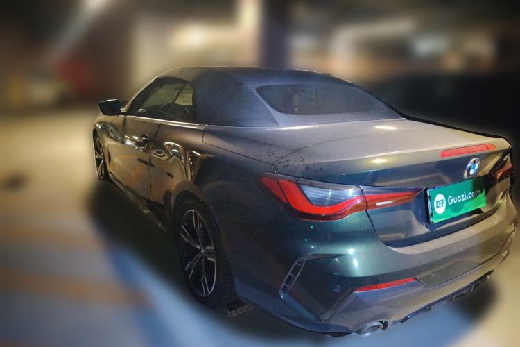 Used BMW 4 Series 2021 Restyled 425i Convertible M Sport Package Rear Left 45 Deg