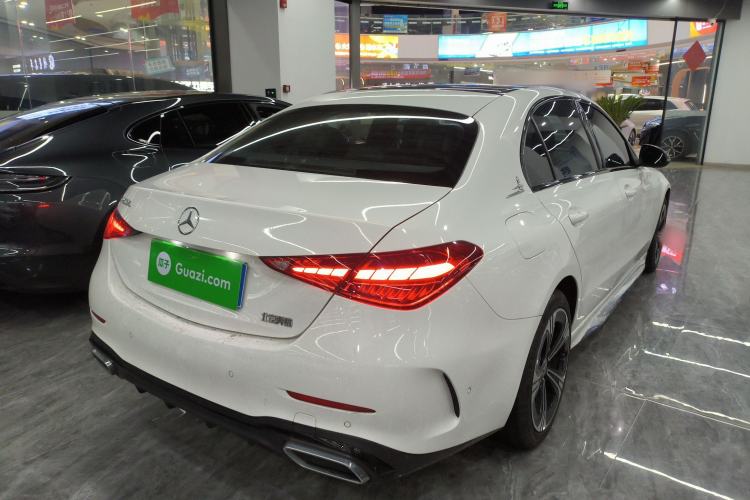 Used Mercedes-Benz C-Class 2022 Revised C 260 L Starry Night Sport Edition Rear Right 45 Deg