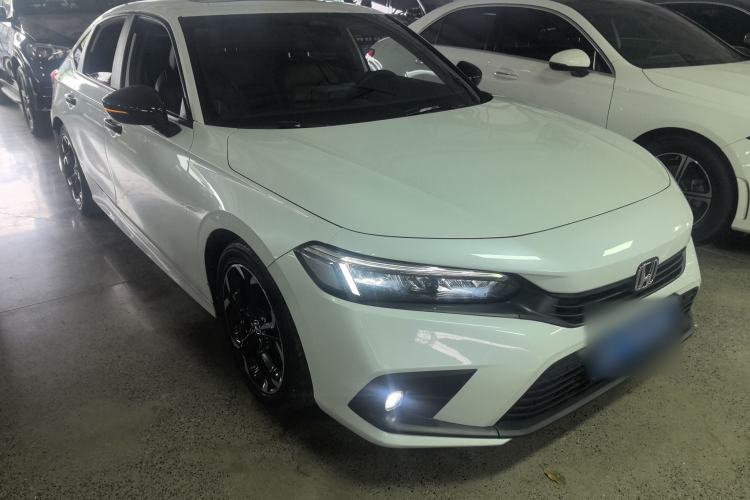 Used Honda Civic 2022 240TURBO CVT Dynamic Edition Front Right 45 Deg