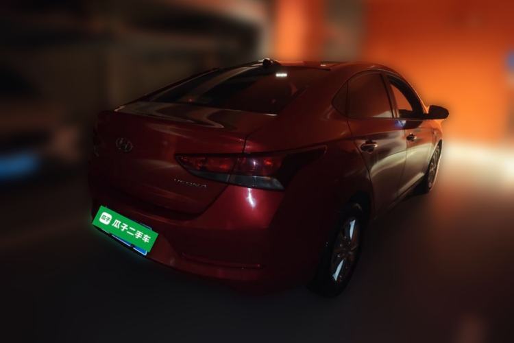 Used Hyundai Verna (new generation) 2016 1.4L Automatic Sport Edition Rear Right 45 Deg