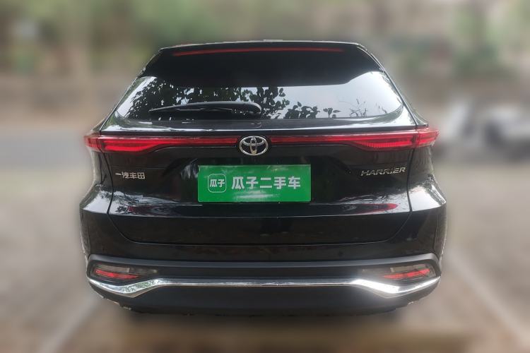 Used Toyota Harrier 2022 2.0L CVT Two-Wheel Drive Deluxe Edition Rear