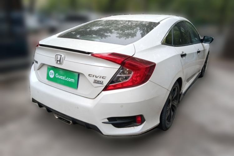 Used Honda Civic 2019 220TURBO CVT Dynamic Edition China VI Emission Standard Rear Right 45 Deg
