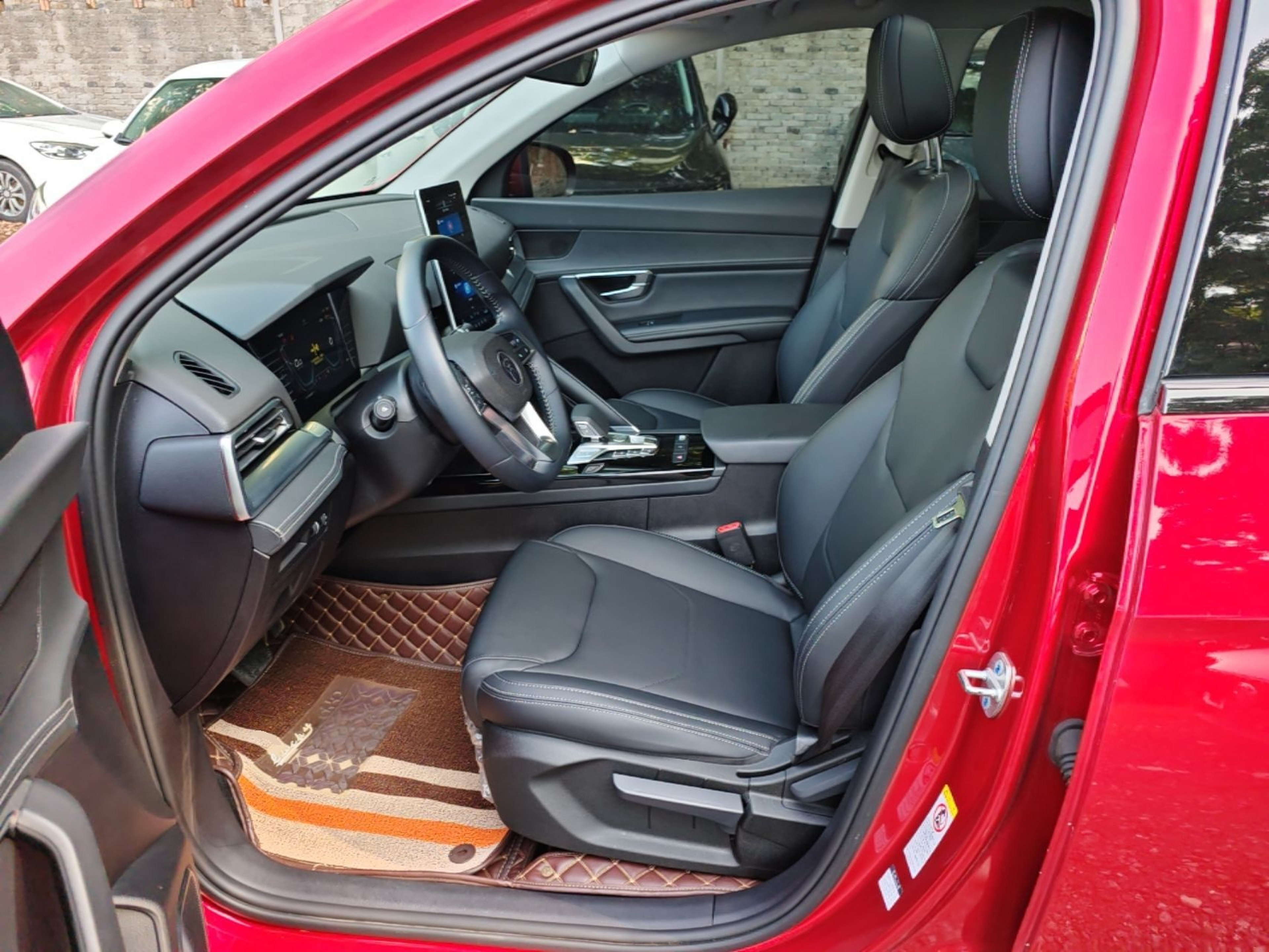 Avant de la voiture
