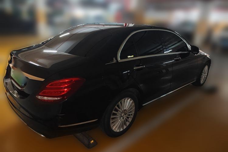 Used Mercedes-Benz C-Class 2017 Facelifted C 180 L Stylish Edition Rear Right 45 Deg