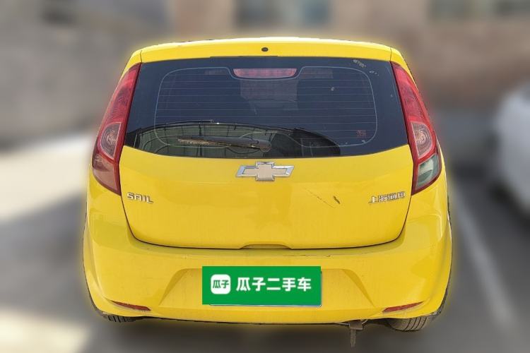 Used Chevrolet Sail 2010 Hatchback 1.2L Manual Warm Edition Rear